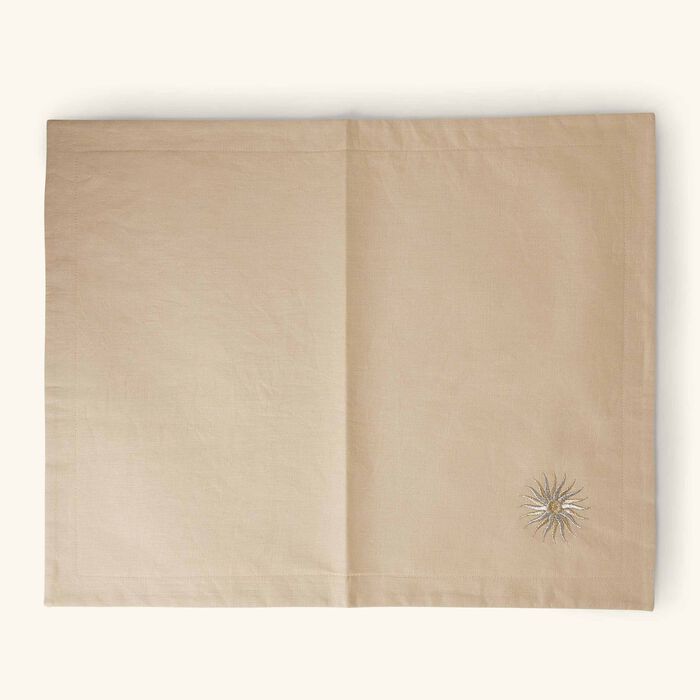 catherine denoual sunshine placemat beige