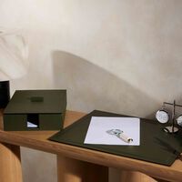 giobagnara phil desk blotter green