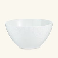 Barocco'92 Bianco Bowl Round White 15cm versace barocco 92 bianco bowl round white 15cm