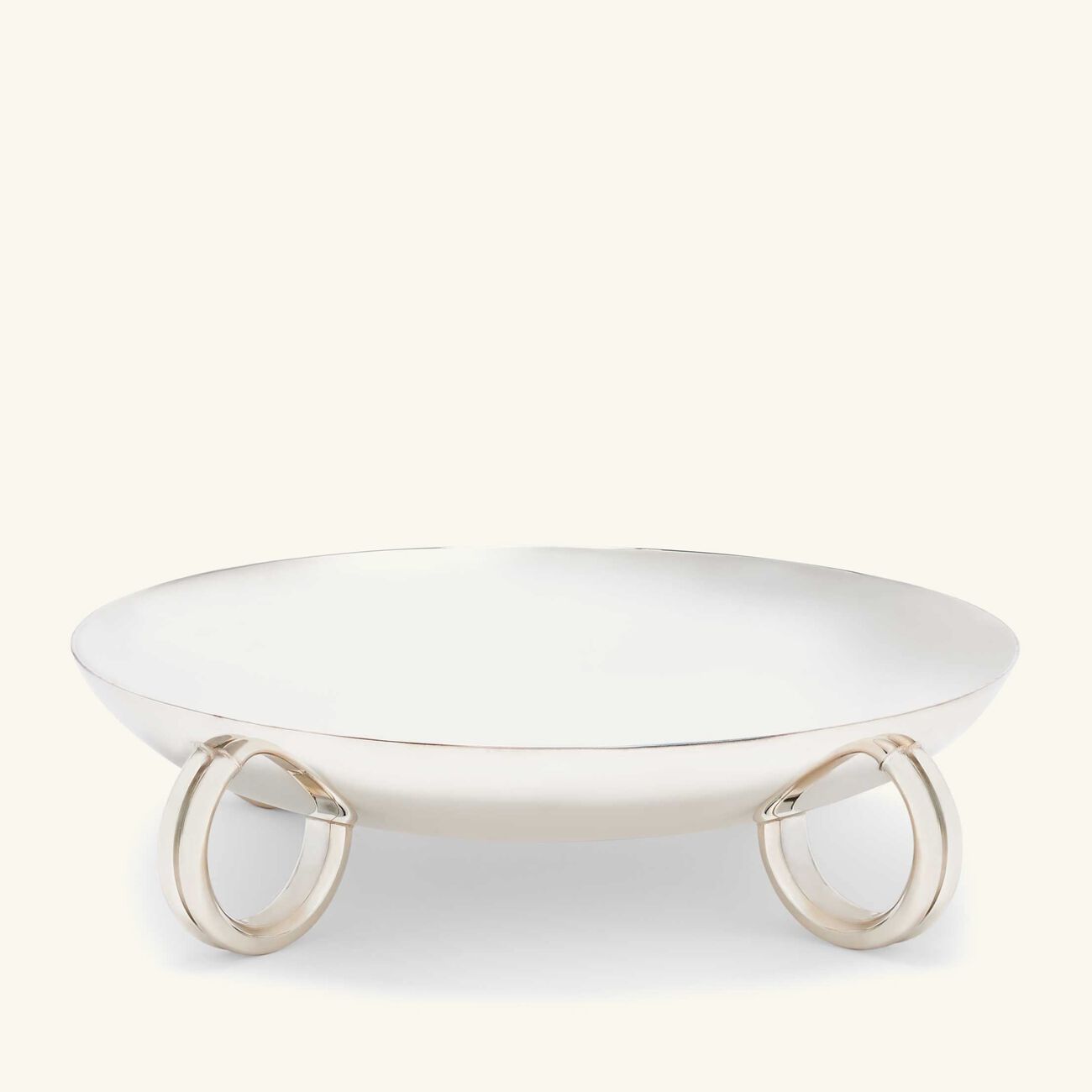 كريستوفل قطعة ديكور مركزية فيردينغستاد باللون الفضي