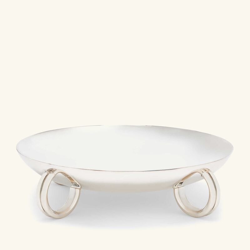 كريستوفل قطعة ديكور مركزية فيردينغستاد باللون الفضي