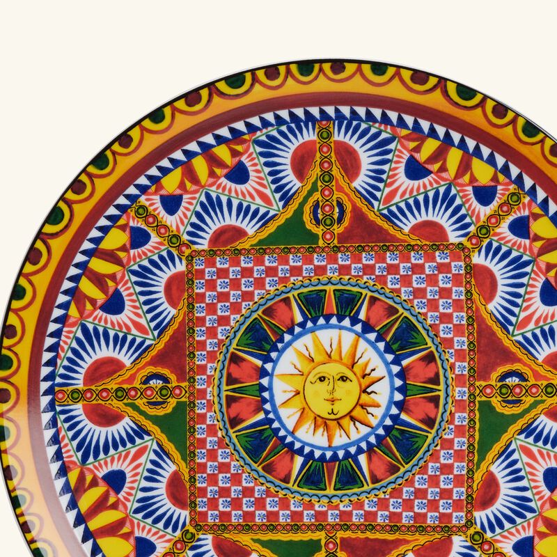 Carretto Charger Plate Round 31cm Set Of 2 dolce gabbana casa carretto charger plate round 31cm set of 2
