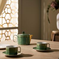 rosenthal signum fern tea set green 5 pieces
