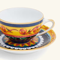 dolce gabbana casa carretto espresso set pattern