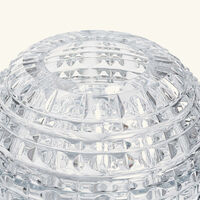 baccarat new antique solar vase clear extra large