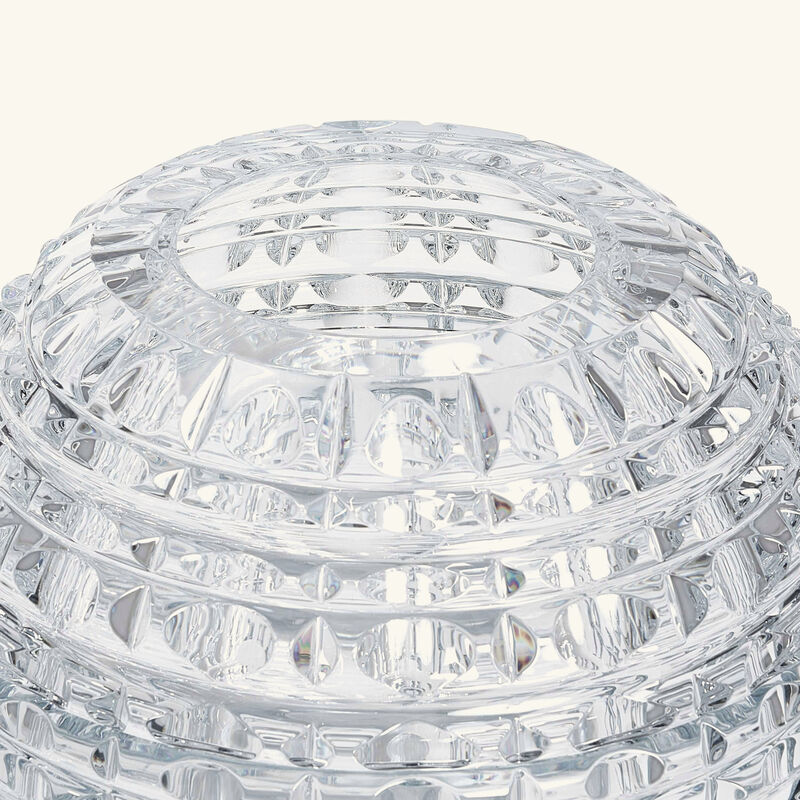 baccarat new antique solar vase clear extra large