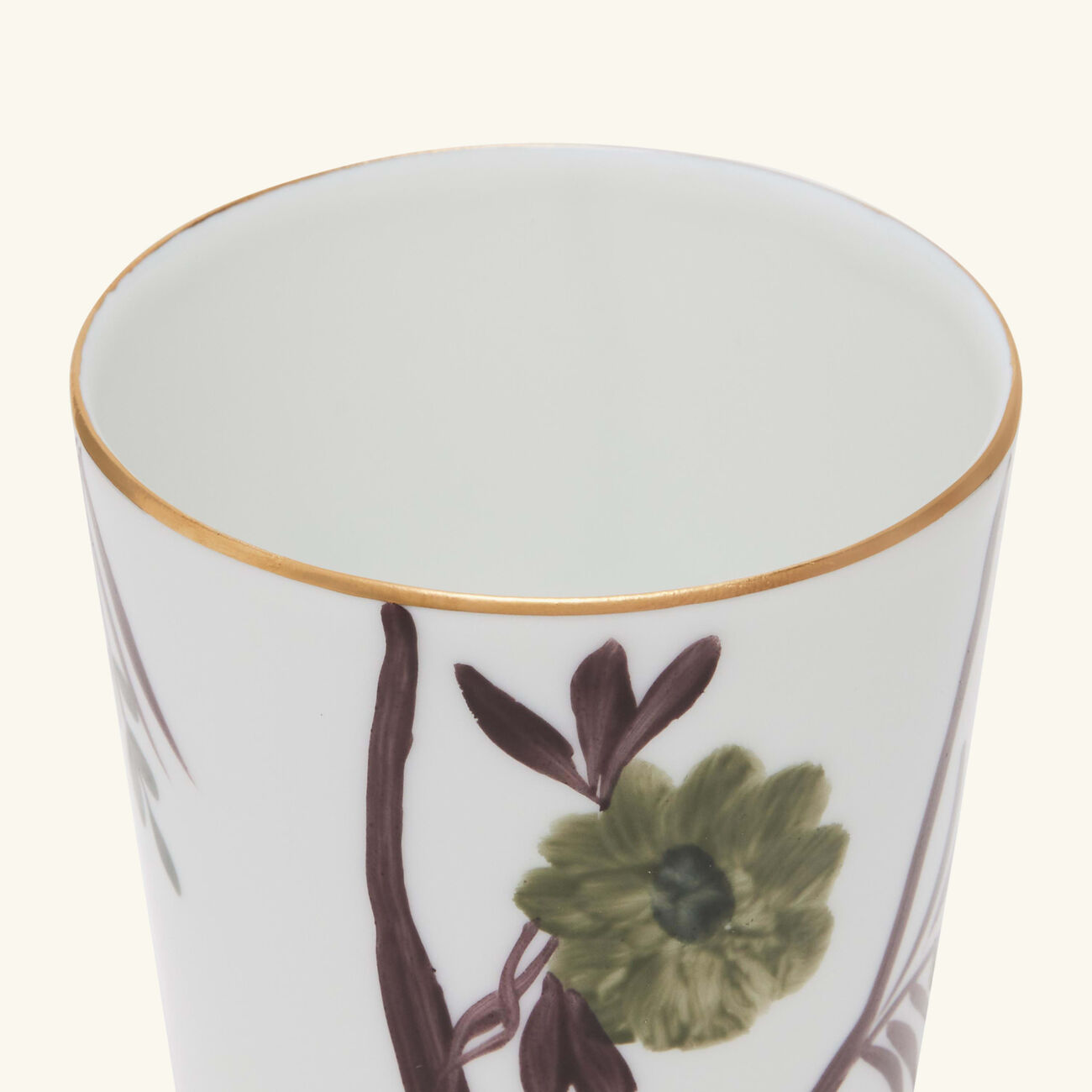 marie daage bouquet de vie drinking glass green