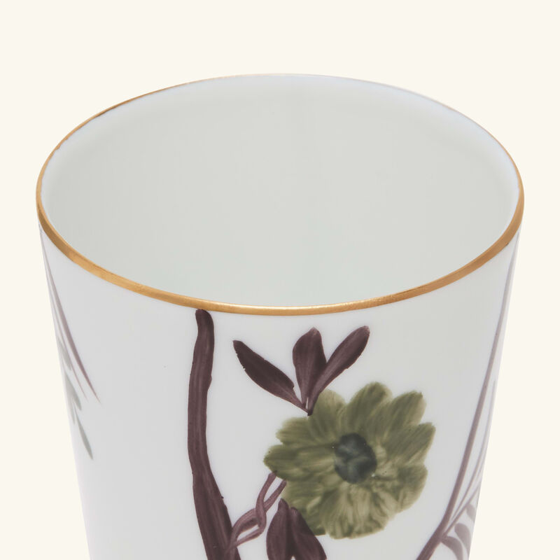 marie daage bouquet de vie drinking glass green