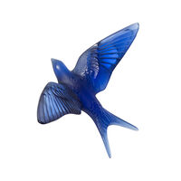 Crystal Swallow Sculpture, small