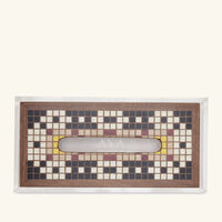 aya the art of living masjid al nabawi tissue box brown