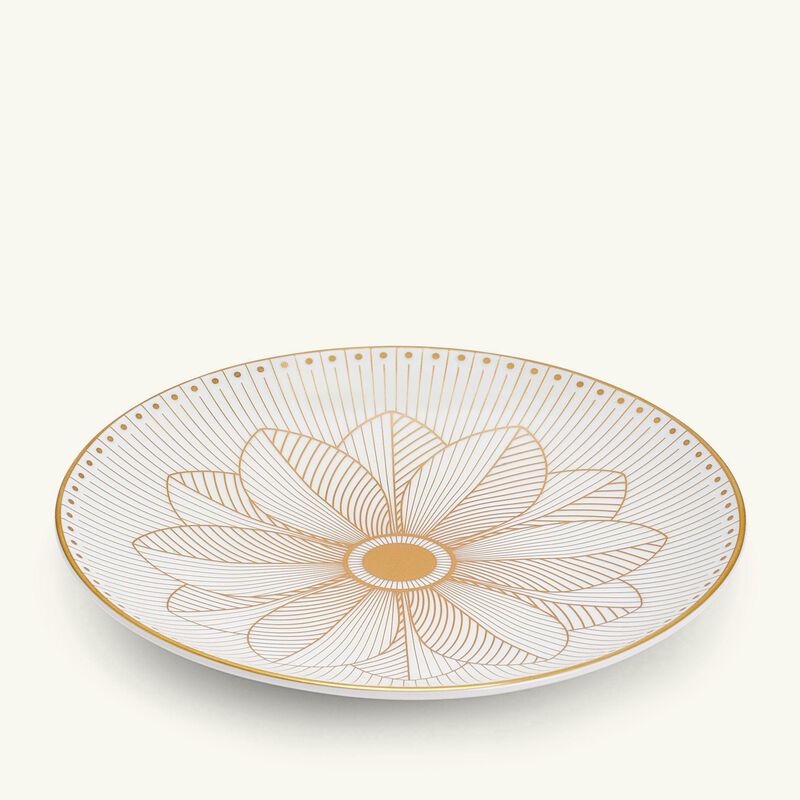 christofle malmaison imp riale bread plate round gold 16cm