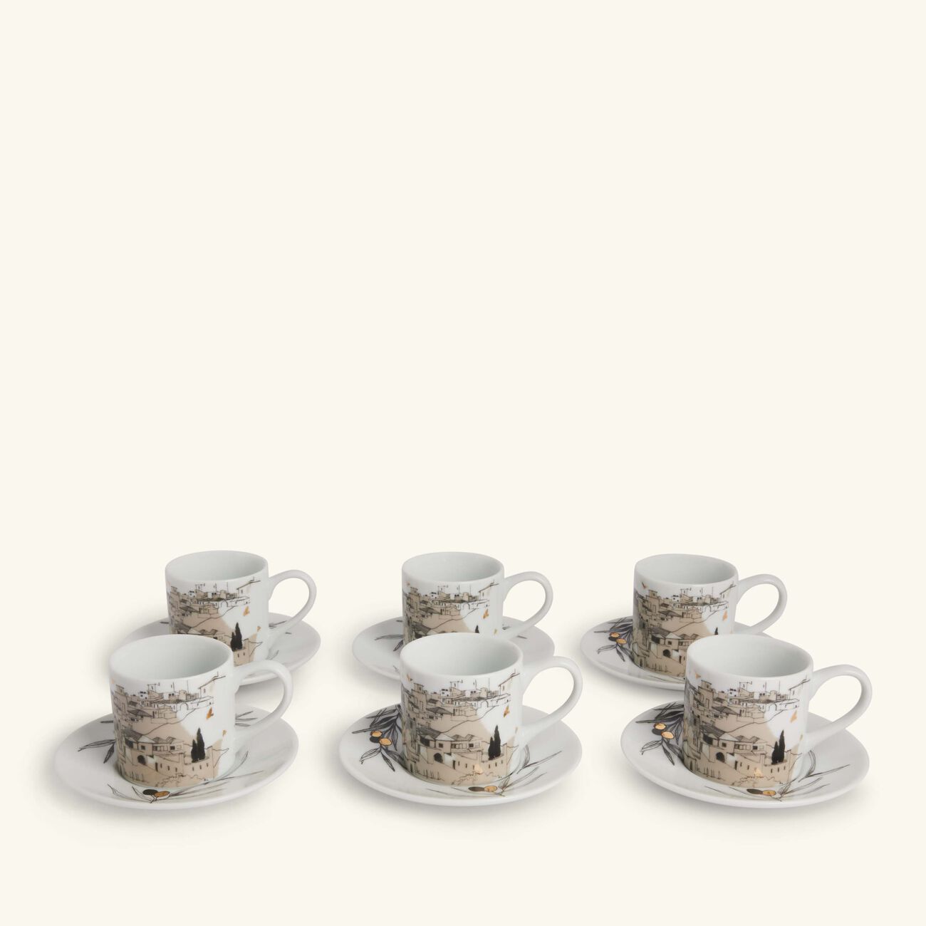 Nasseem Espresso Cup Set Of 6 silsal nasseem espresso cup set of 6
