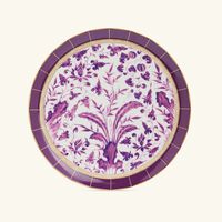 bernardaud prunus serving platter round purple