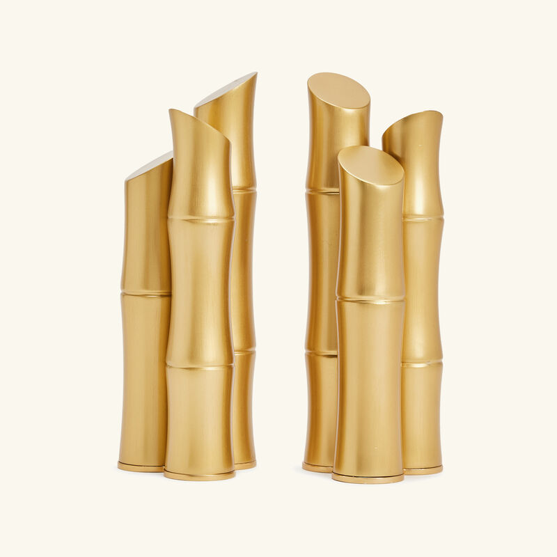 Bamboo Bookends Gold l objet bamboo bookends gold