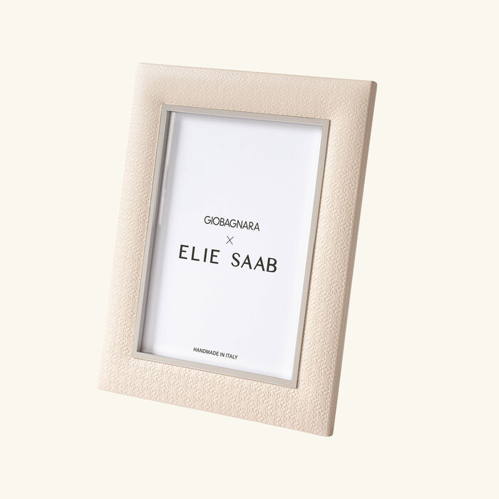 giobagnara elie saab monogram frame torrone beige 27x21cm