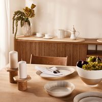bernardaud sol serving platter gold 39cm