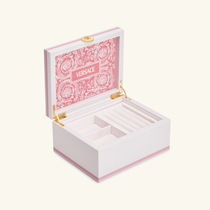 versace barocco jewelry box medium pink