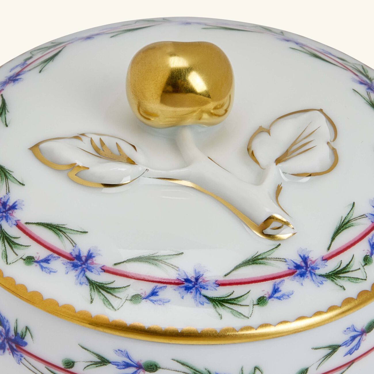 Le Gobelet Du Roy Sugar Pot White bernardaud le gobelet du roy sugar pot white