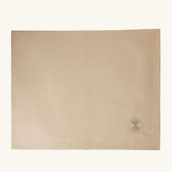 catherine denoual sunshine placemat beige
