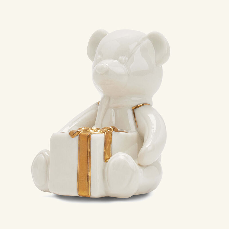 Teddy Figurine Mini White villari teddy figurine mini white