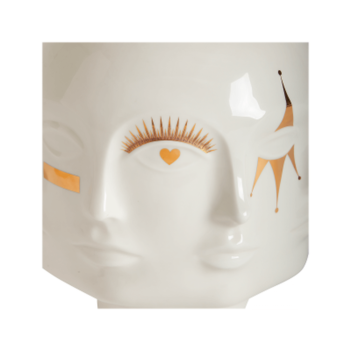 jonathan adler gilded muse dora maar vase medium white