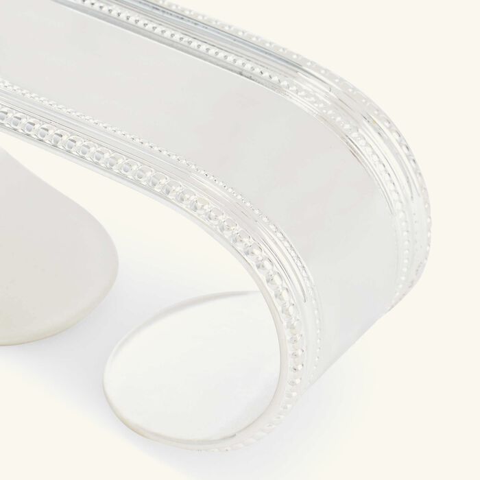 christofle open rosine napkin ring silver
