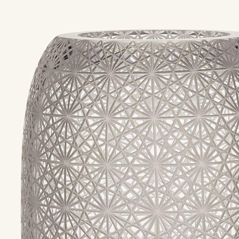 ruckl odette vase round large clear