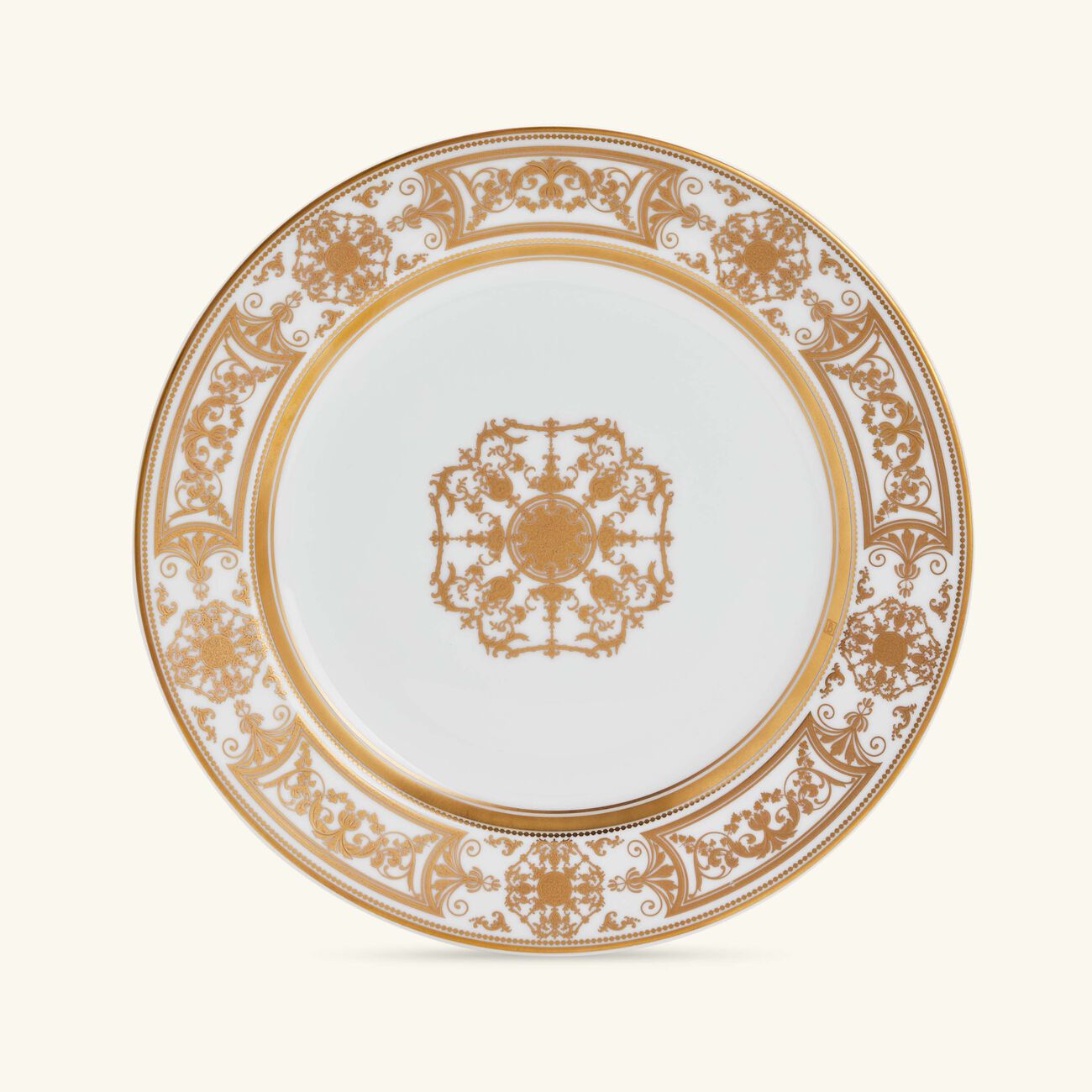 Aux Rois Salad Plate Round Gold 21cm bernardaud aux rois salad plate round gold 21cm
