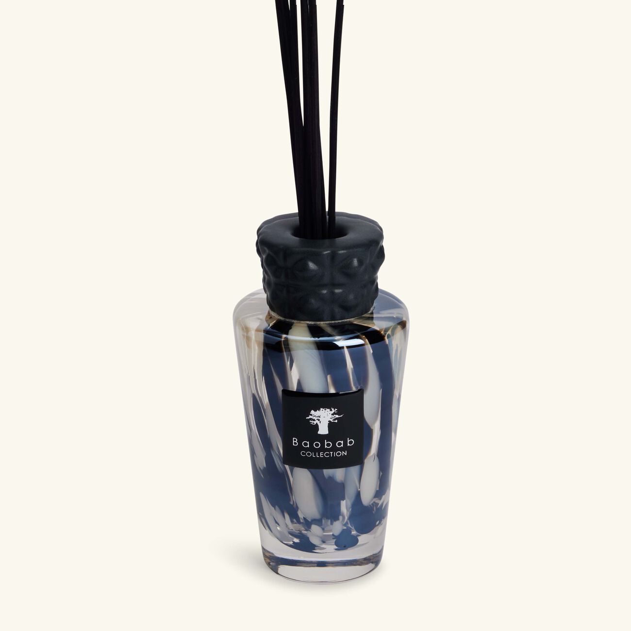 baobab collection pearls black totem diffuser