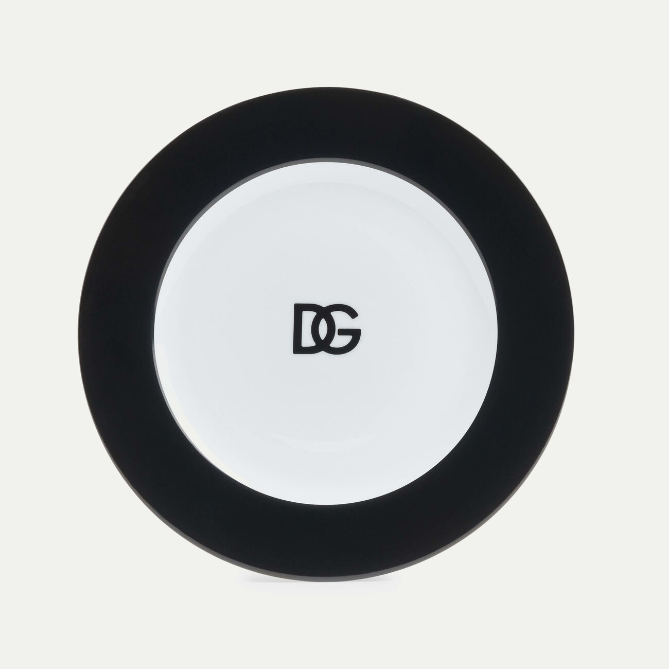 dolce gabbana casa dg logo charger plate round 31cm