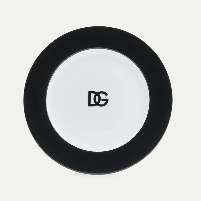 dolce gabbana casa dg logo charger plate round 31cm