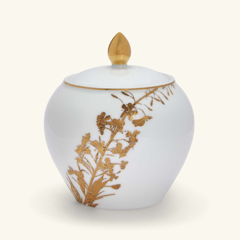 Vegetal Or Sugar bowl Gold bernardaud vegetal or sugar bowl gold