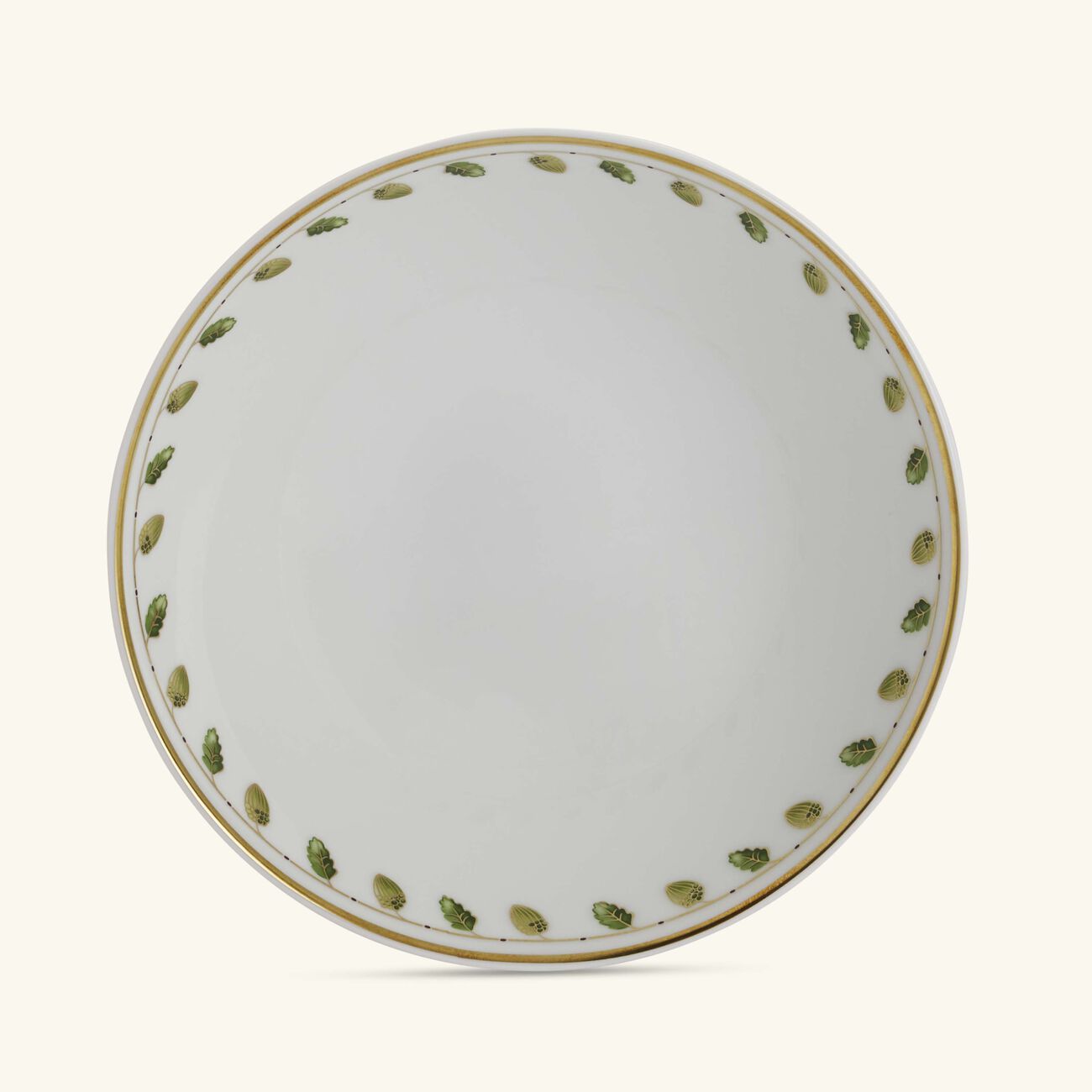 bernardaud constance bowl round green