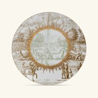 bernardaud versailles enchante salad plate round gold 21cm