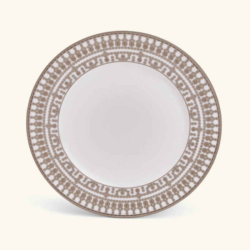 haviland tiara dessert plate round silver 22cm