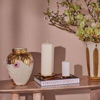 villari acapulco vase white