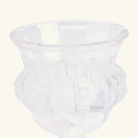 lalique dampierre vase mini clear