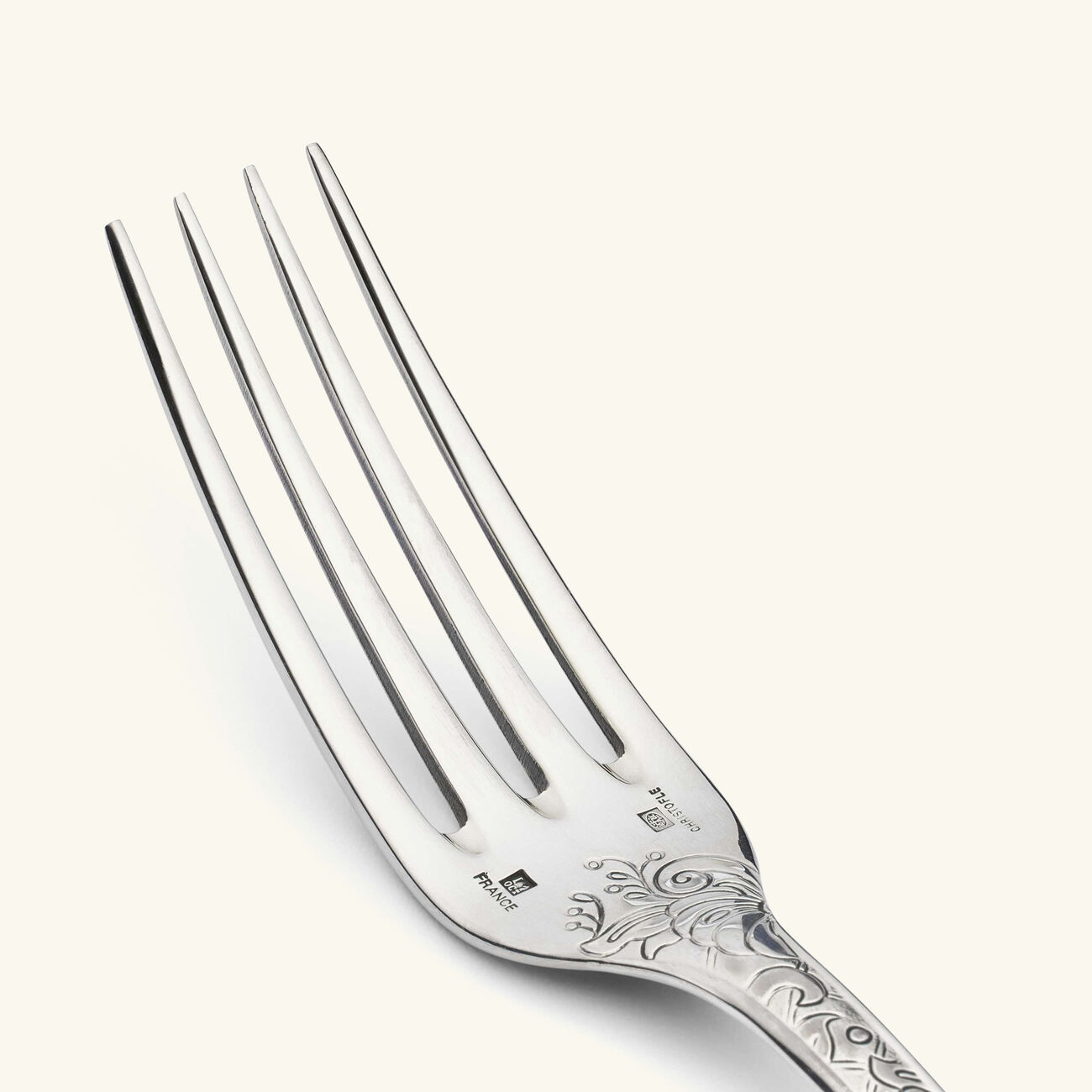 christofle jardin d eden dinner fork silver plated