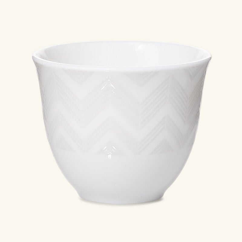 فنجان عربي زيج زاج أبيض طقم ست قطع ميسوني هوم فنجان عربي زيج زاج أبيض طقم ست قطع