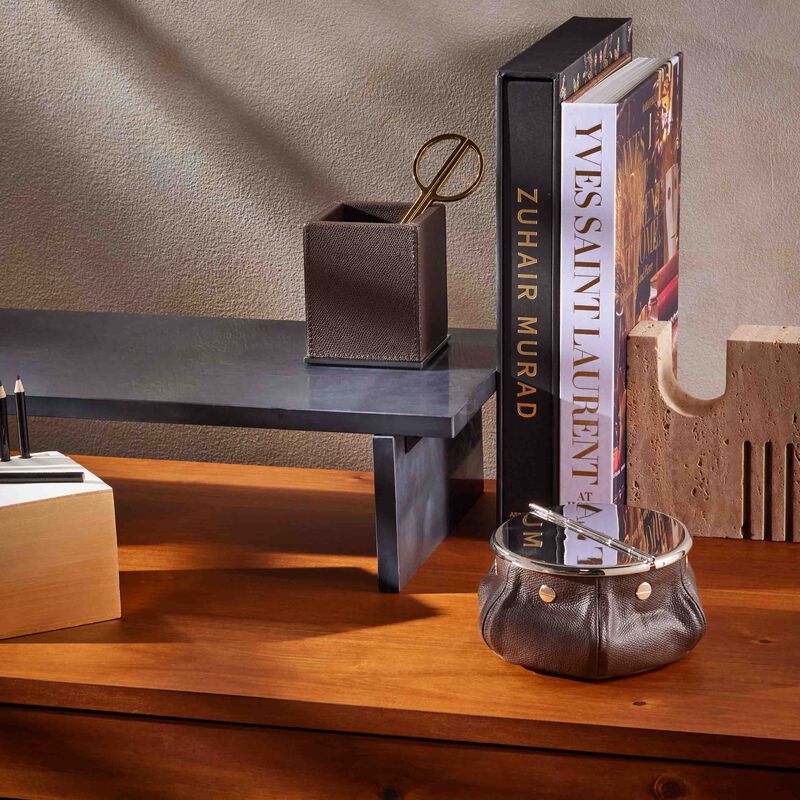 Firenze Pen Holder Brown giobagnara firenze pen holder brown