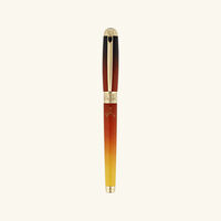 st dupont line d montecristo rollerball pen brown