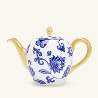 bernardaud prince bleu sugar bowl blue