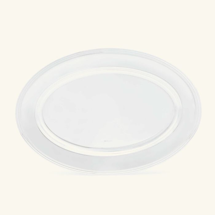 christofle albi meat platter oval silver plated 45cm