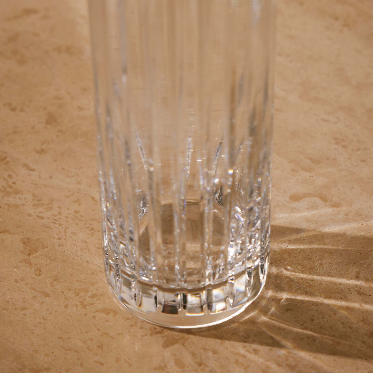 baccarat harmonie collins drinking glass clear set of 2