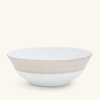 bernardaud divine salad bowl silver