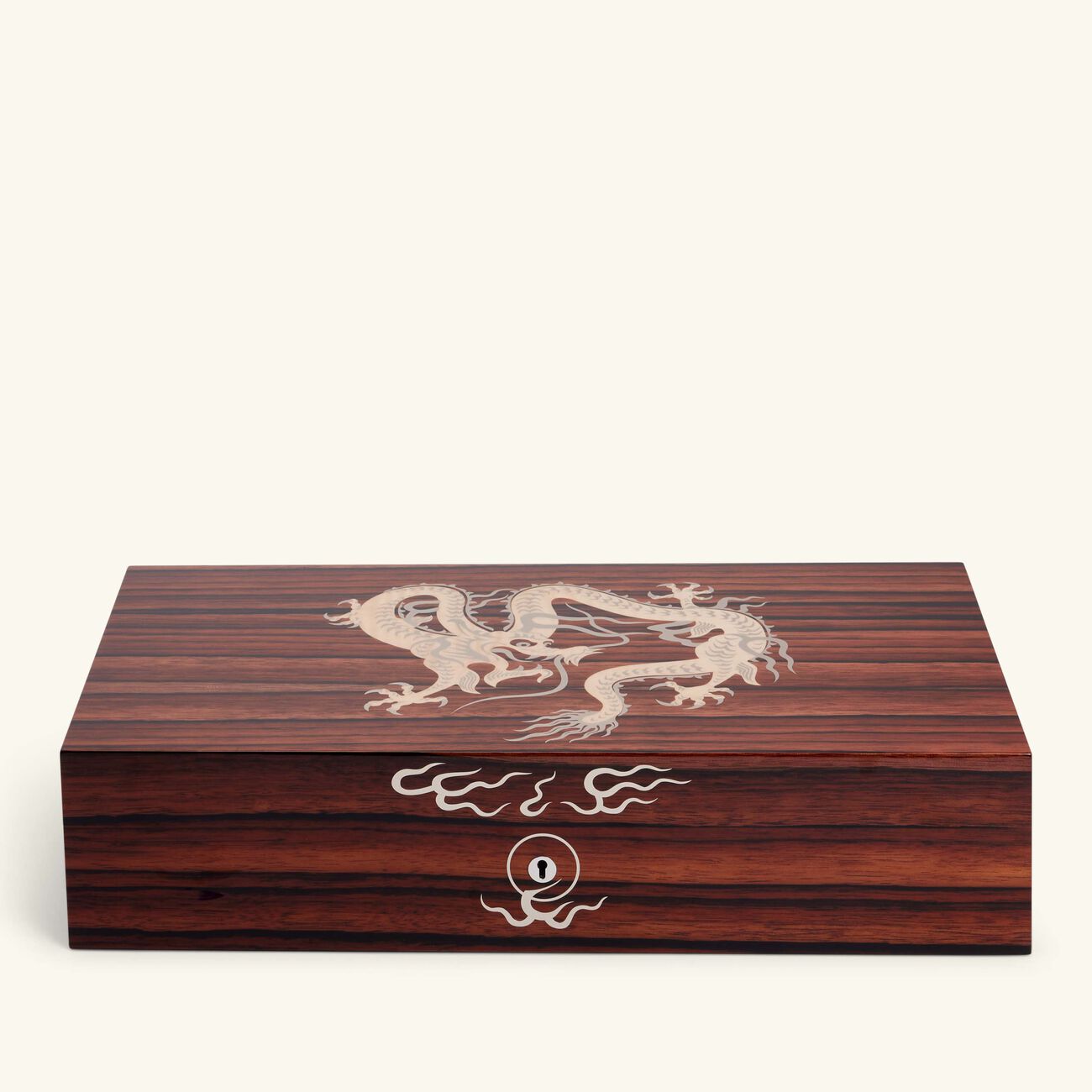 elie bleu dragon cigar humidor brown