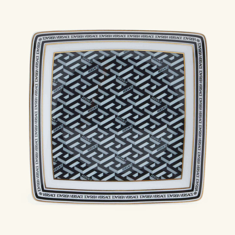 versace la greca trinket tray square