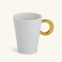Ecume Coffee Cup & Saucer Gold bernardaud ecume coffee cup saucer gold