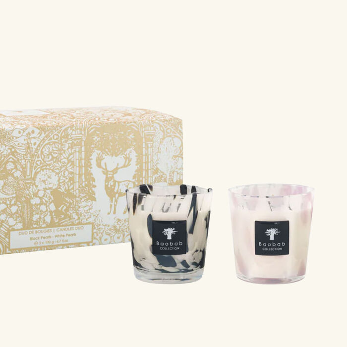 baobab collection pearls duo candle max 08 gift set