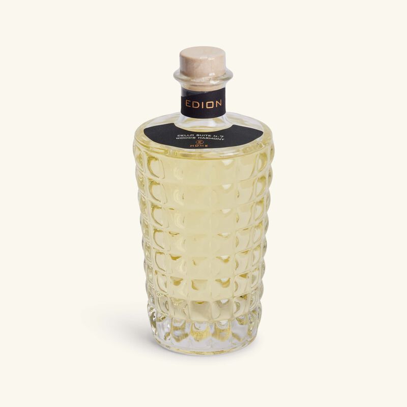 edion cello suite no 7 wood harmony nero candle   diffuser set